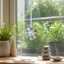 Ver imagem 2 de Cristal Suncatcher Jardim Meditação Carro Paris