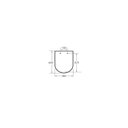 Ver imagem 2 de Assento Original com Queda Amortecida Inspira Square Roca