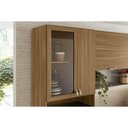 Ver mais imagens de Kit de Cozinha Compacta Alba C/ 6 Portas e 1 Nicho 250cm Amendola/grafito Prime Tx - Demóbile