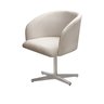Poltrona Atenas Base Giratória de Alumínio Sala de Estar - 2