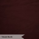 Ver imagem 6 de Kit 3 Cadeiras de Jantar Pétala Estofada Pés Palito Veludo Bordô - Montanaris Decor