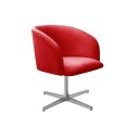 Ver imagem 2 de Poltrona Atenas Base Giratória de Alumínio Sala de Estar