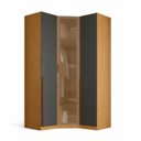 Ver imagem 5 de Guarda-roupa de Canto Obliquo Reflecta 3 Portas Mdf Altezza