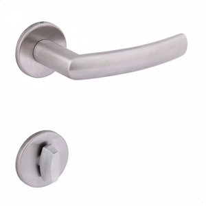Fechadura Banheiro Brava 5086593/55 - Inox Escovado Arouca