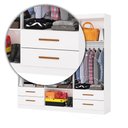 Ver imagem 7 de Closet Casal Lu 06 Portas 04 Gavetas Carioca Móveis
