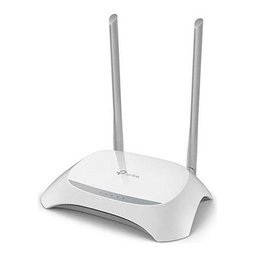 Roteador Tp-link Tl-wr849n Branco E Prata 110v/220v Voltagem:110V/220V;Cor:Branco/Prata - 1
