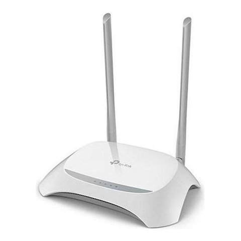 Roteador Tp-link Tl-wr849n Branco e Prata 110v/220v Voltagem:110v/220v;cor:branco/prata