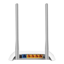 Roteador Tp-link Tl-wr849n Branco E Prata 110v/220v Voltagem:110V/220V;Cor:Branco/Prata - 3