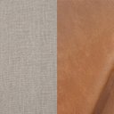 Ver imagem 5 de Cama Japonesa com Cabeceira Louvre Seo Casal Courino Caramelo | Linho Bege - Sallar Home