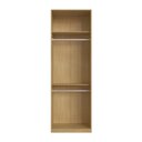 Ver mais imagens de Guarda-Roupa de Casal Modulado 7 Peças 100% MDF Infinity Branco/Savana