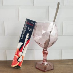 Colher Para Mexer Suco 12 Peças Moniz Conjunto De Colheres 18cm De Aço Inox Simonaggio - 2