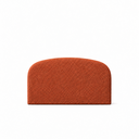 Ver imagem 3 de Cabeceira Queen 158cm Curva Estofada Bouclé Cama Box Fly:Terra Cota