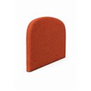 Ver imagem 5 de Cabeceira Queen 158cm Curva Estofada Bouclé Cama Box Fly:Terra Cota