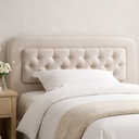 Ver imagem 1 de Cabeceira Captonê Cama Solteiro 100m Moderna em Suede