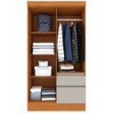 Ver imagem 2 de Guarda-roupa 4 Portas Oregon Tcil C/pés