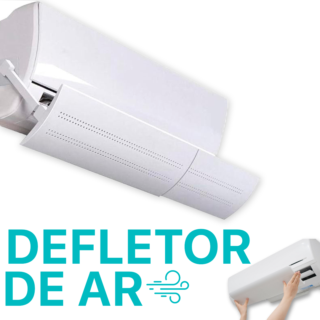 Defletor Ar Condicionado Split Tamanho Ajustável 90 a 27 Cm ...
