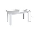 Ver imagem 2 de Mesa para Sala de Jantar Fixa 1400x780 Branco