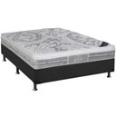 Ver imagem 1 de Conjunto Box: Colchão Molas Pocket Castor Ensacadas Slx Grand Plush + Base Crc Suede Gray Casal (