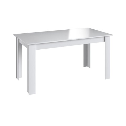 Mesa para Sala de Jantar Fixa 1500x780 Branco