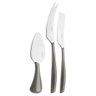 CONJUNTO 3 FACAS BUGATTI GLAMOUR PARA QUEIJO SILVER GLSL021F363 - 1