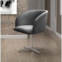 Ver imagem 1 de Poltrona Atenas Base Giratória de Alumínio Sala de Estar