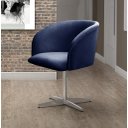 Ver imagem 1 de Poltrona Atenas Base Giratória de Alumínio Sala de Estar