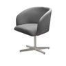 Poltrona Atenas Base Giratória de Alumínio Sala de Estar - 2