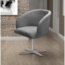 Ver imagem 1 de Poltrona Atenas Base Giratória de Alumínio Sala de Estar