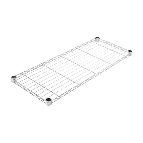 Kit Prateleira Avulsa para Estante Aço Aramado Uteall 75x35