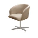 Ver imagem 2 de Poltrona Atenas Base Giratória de Alumínio Sala de Estar