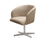 Poltrona Atenas Base Giratória de Alumínio Sala de Estar - 2