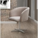 Ver imagem 1 de Poltrona Atenas Base Giratória de Alumínio Sala de Estar