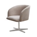 Ver imagem 2 de Poltrona Atenas Base Giratória de Alumínio Sala de Estar