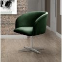 Ver imagem 1 de Poltrona Atenas Base Giratória de Alumínio Sala de Estar