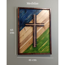 Ver imagem 4 de Quadro Cruz Rústica Brasil