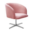 Ver imagem 2 de Poltrona Atenas Base Giratória de Alumínio Sala de Estar