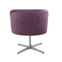 Ver imagem 4 de Poltrona Atenas Base Giratória de Alumínio Sala de Estar