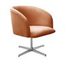 Poltrona Atenas Base Giratória de Alumínio Sala de Estar - 2