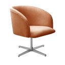 Ver imagem 2 de Poltrona Atenas Base Giratória de Alumínio Sala de Estar