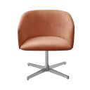 Ver imagem 5 de Poltrona Atenas Base Giratória de Alumínio Sala de Estar