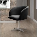 Ver imagem 1 de Poltrona Atenas Base Giratória de Alumínio Sala de Estar