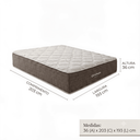 Ver imagem 4 de Colchão King Ortobom Star Superpocket Molas Ensacadas Espuma Selada One Side 36cm Altura