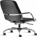 Ver imagem 2 de Cadeira para Escritório para Obesos até 200KG Cromada Preto