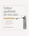 Ver imagem 7 de Torneira Banheiro Cromada Quente e Fria Grécia Monocomando 100% Metal Premium Goldenx