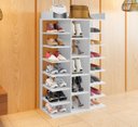 Ver imagem 2 de Sapateira Vertical 20 Pares 100% MDF Ferrary Branco