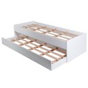 Ver imagem 1 de Cama Solteiro Bicama cm-20 Madeira- Pinus Branco
