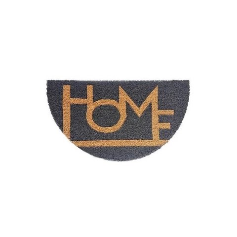 Capacho Meia Lua Fibra de Coco 60x33cm - Komeco Home