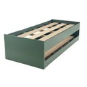 Ver imagem 2 de Cama Solteiro Bicama cm-20 Madeira- Pinus Verde/Oliva