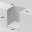 Ver imagem 7 de Fogão Electrolux Fe4ec de Embutir Perfectcook360 Vaporbake 4 Queimadores Cinza 110v 33041fba185