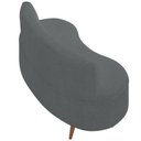 Ver imagem 7 de Sofá Chaise Living 2 Lugares 160cm para Sala Istambul K01 Bouclê Cinza - Lyam Decor
